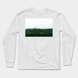 Canadian Mountain Woods in the Mist Long Sleeve T-Shirt